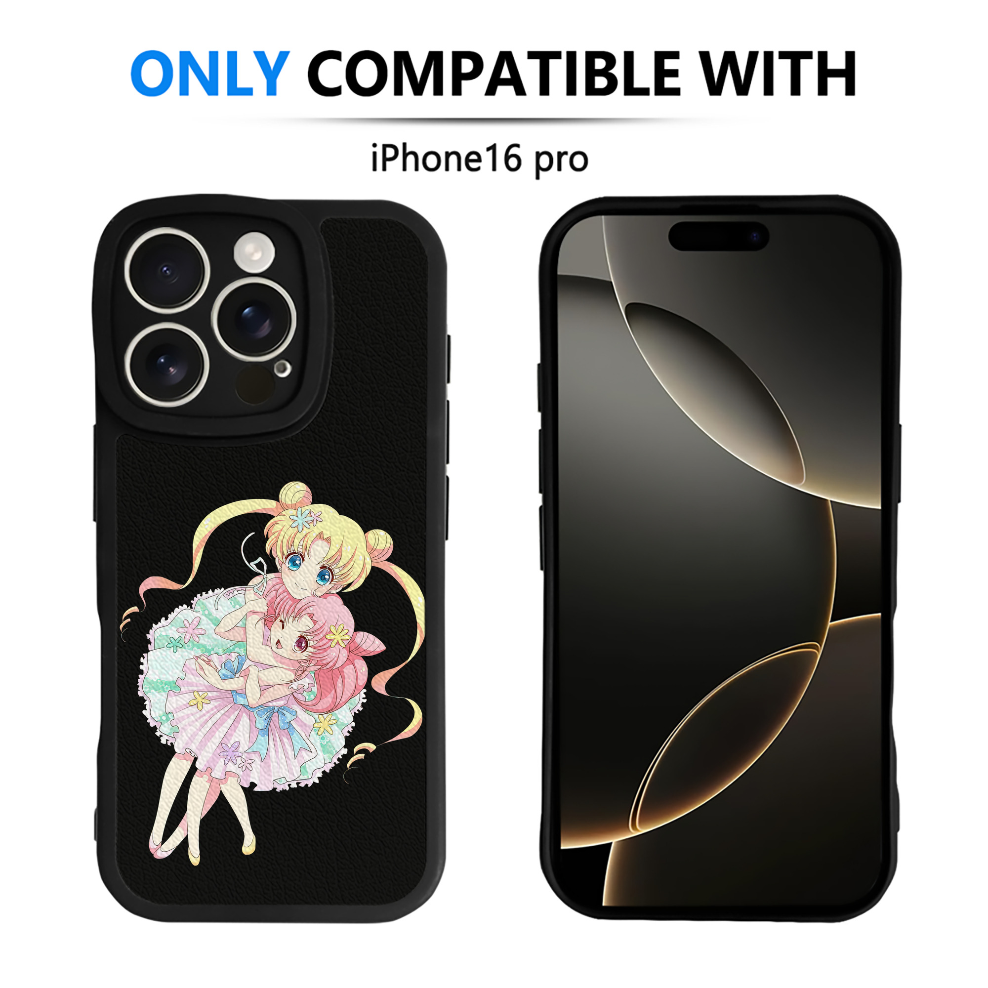 （画像用） 美少女戦士セーラームーン 愛野 美奈子 あいの みなこ Sailor Moon Aino Minako 【iPhone 16シリーズ対応】シリコンスマホケース（レザー調） 材質：シリコン